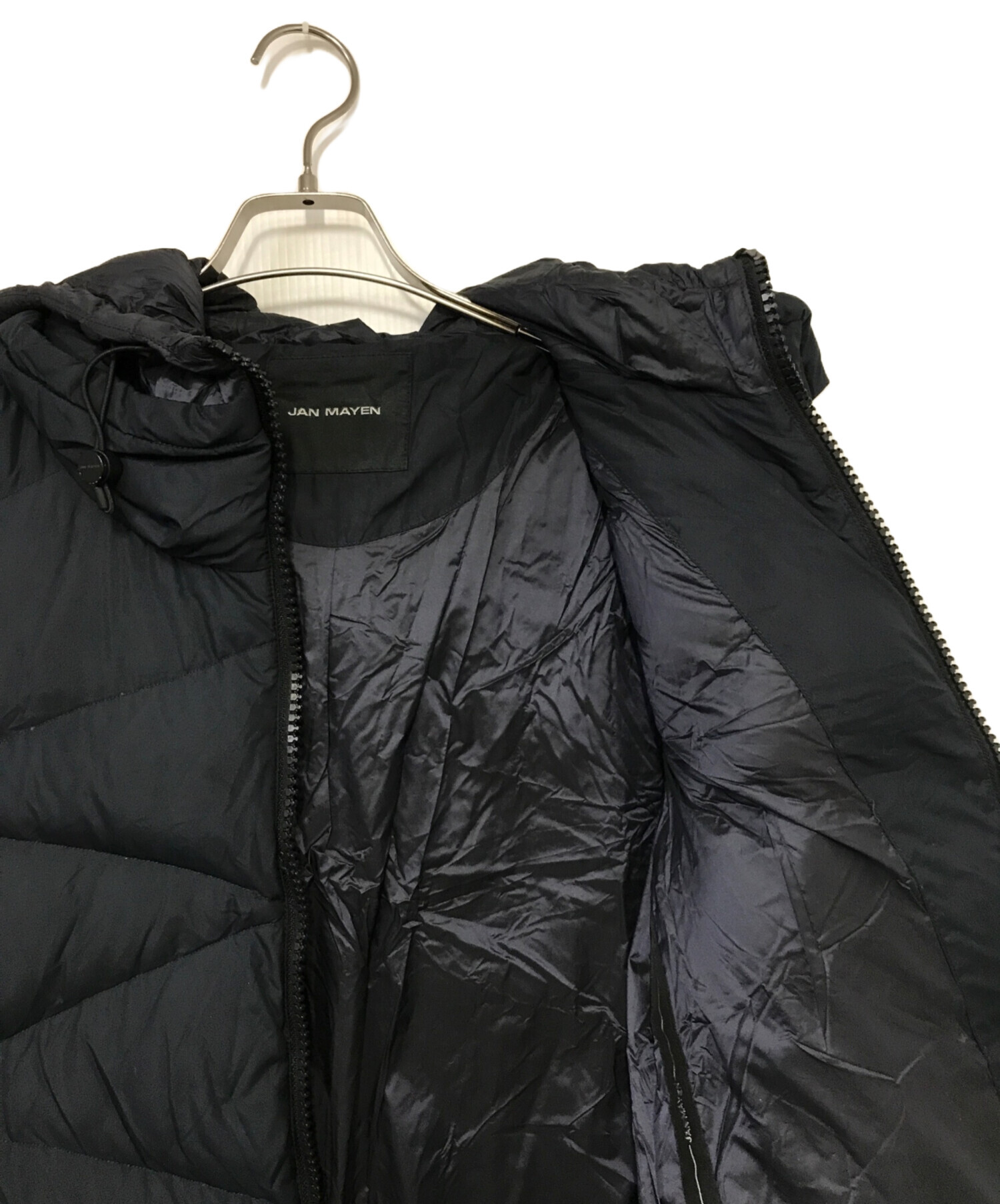 中古・古着通販】JAN MAYEN (ヤンマイエン) ダウンコート ネイビー