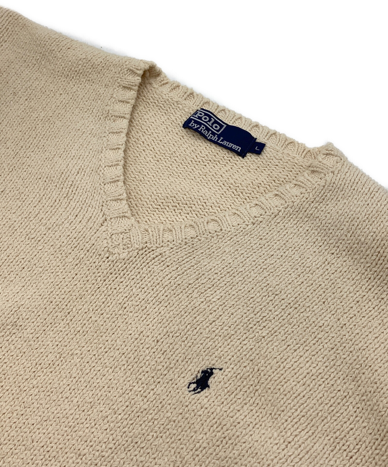 中古・古着通販】POLO RALPH LAUREN (ポロ・ラルフローレン) Vネック