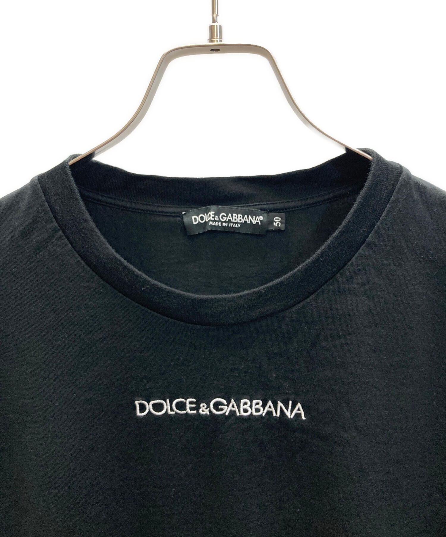中古・古着通販】DOLCE & GABBANA (ドルチェ＆ガッバーナ) ロゴ刺繍