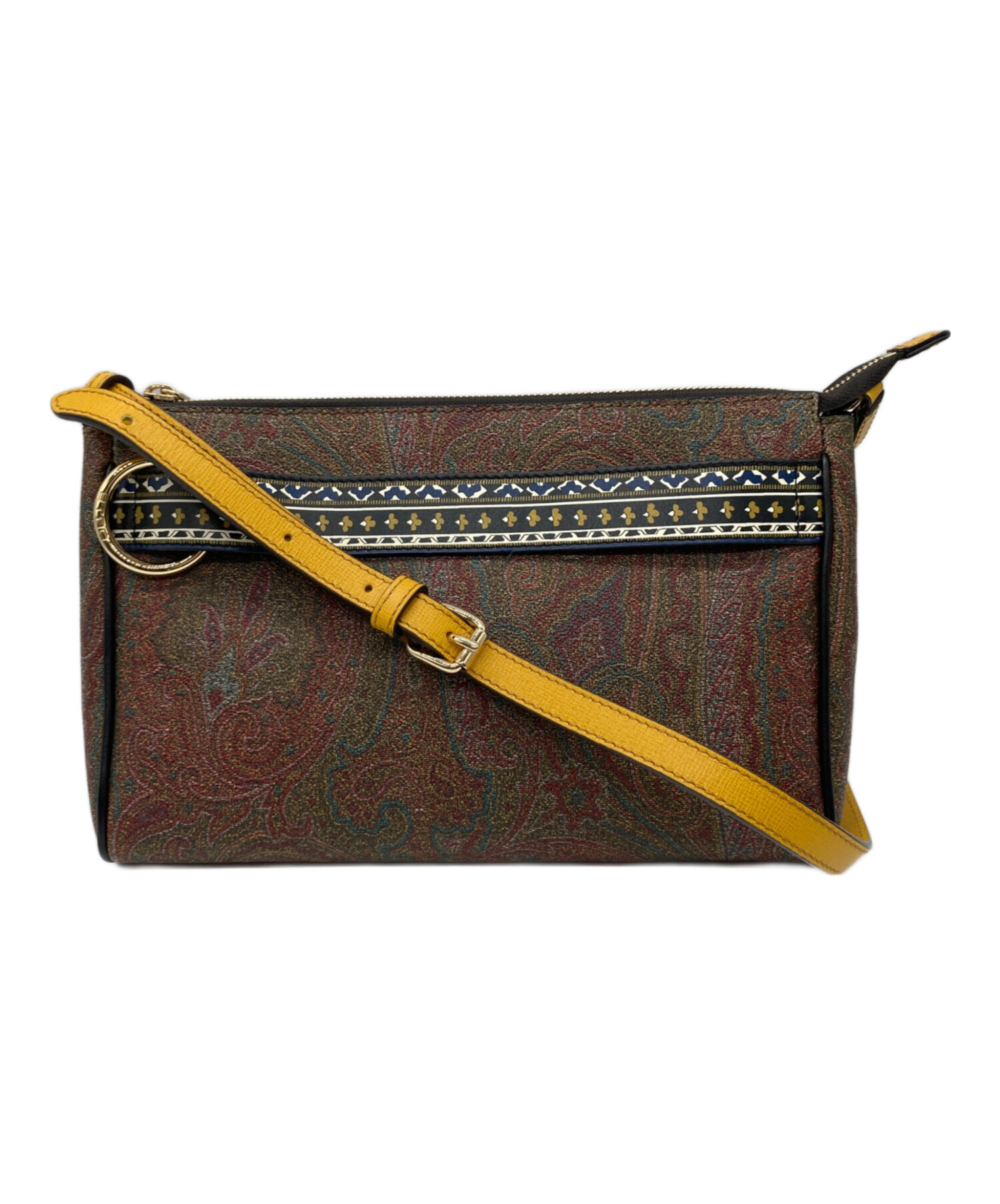 中古・古着通販】ETRO (エトロ) ペイズリー柄ワンショルダーバッグ
