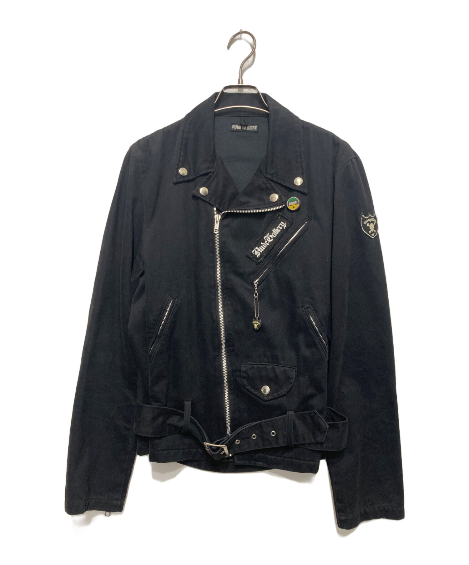 中古・古着通販】RUDE GALLERY (ルードギャラリー) ダブルライダース