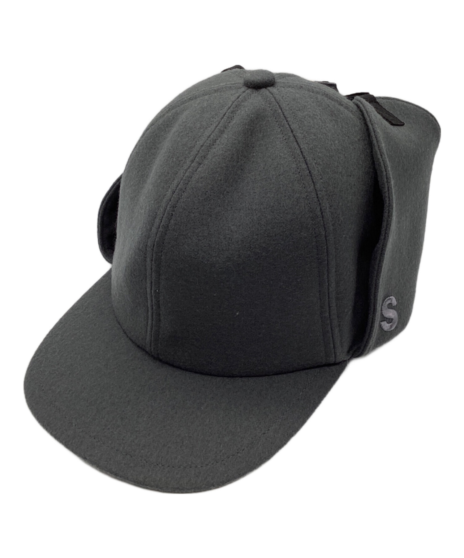中古・古着通販】sacai (サカイ) ウールメルトントラッパーキャップ
