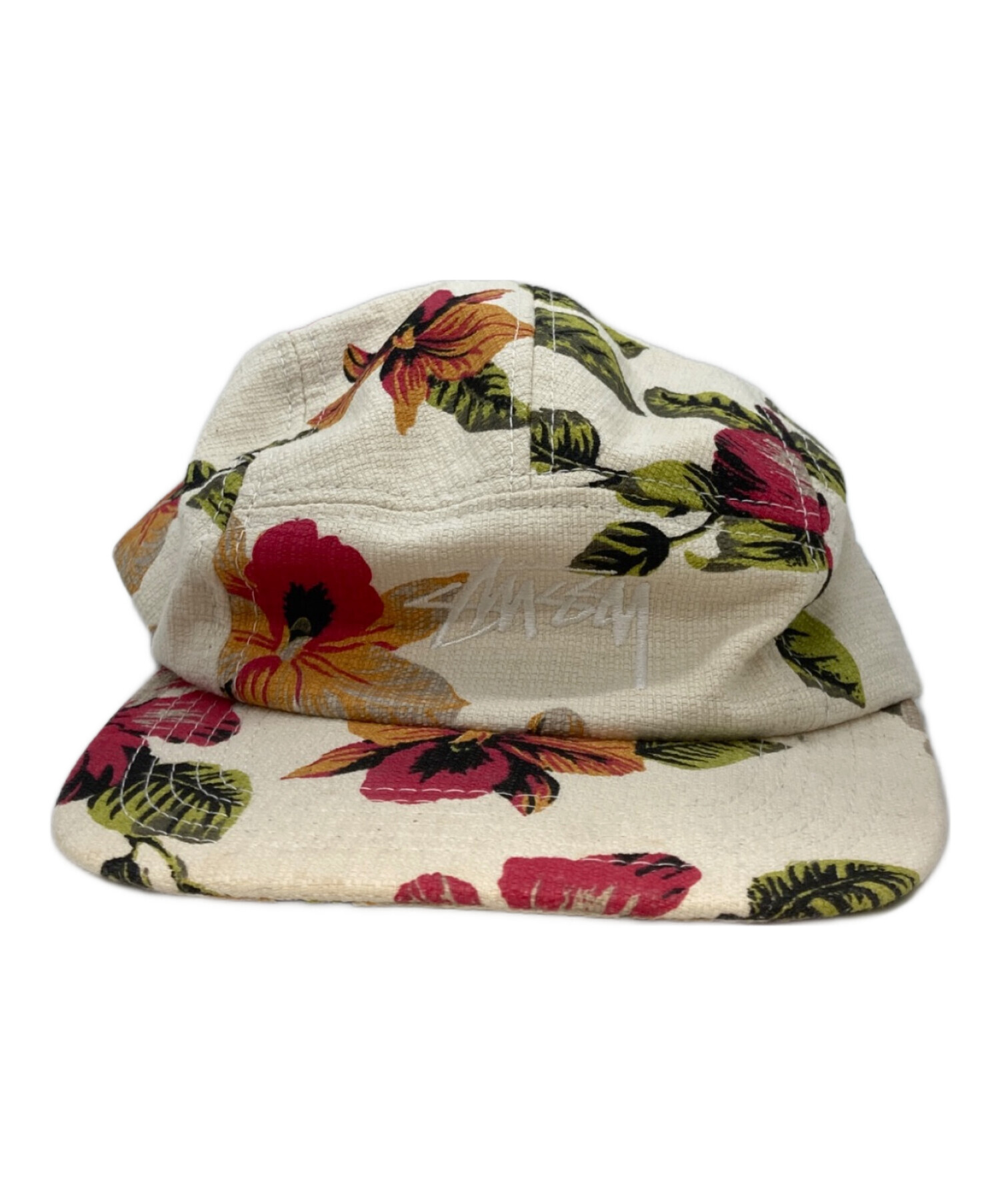 中古・古着通販】stussy (ステューシー) 花柄 ジェット キャップ