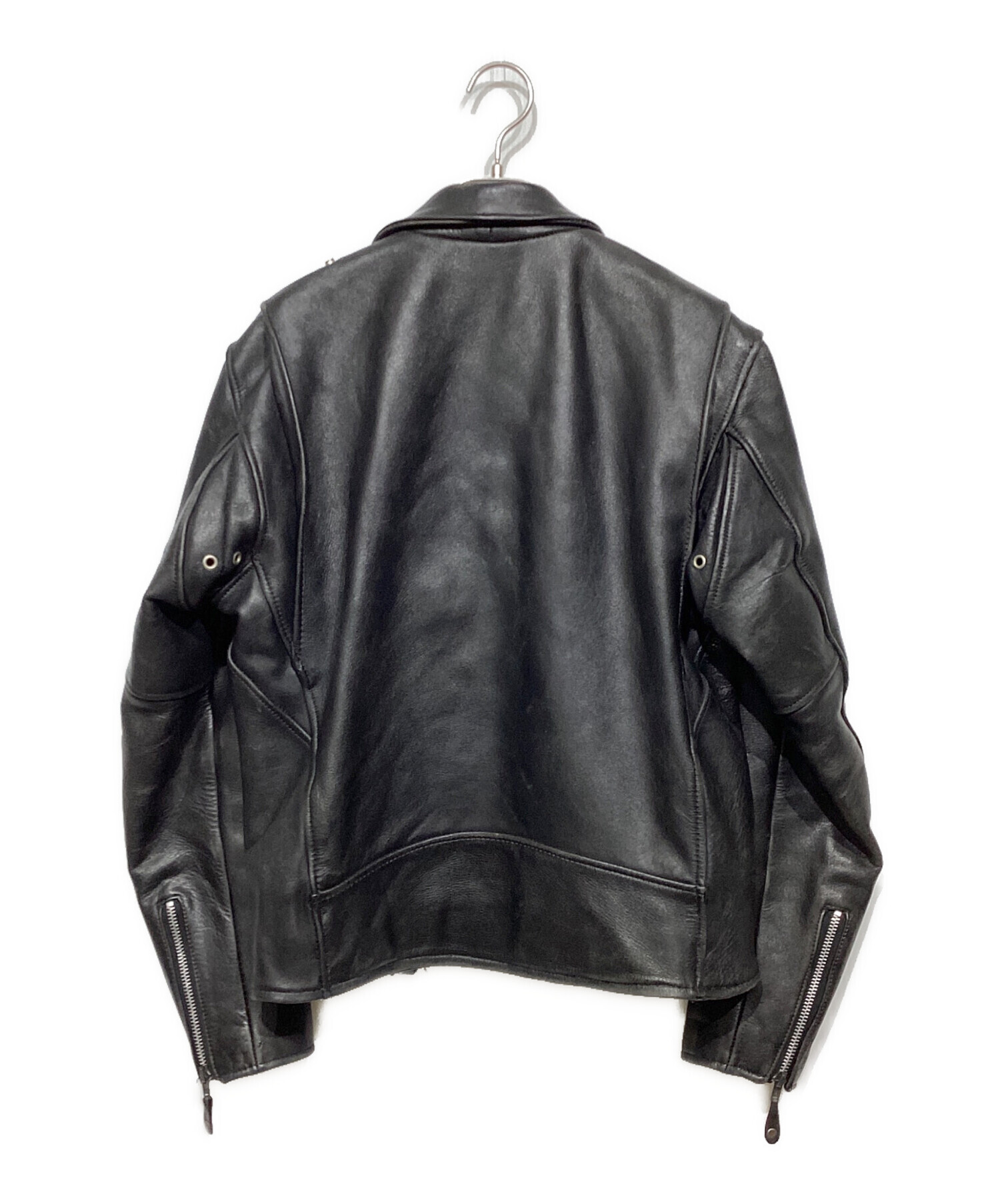 中古・古着通販】FIRST (ファースト) ライダースジャケット ブラック