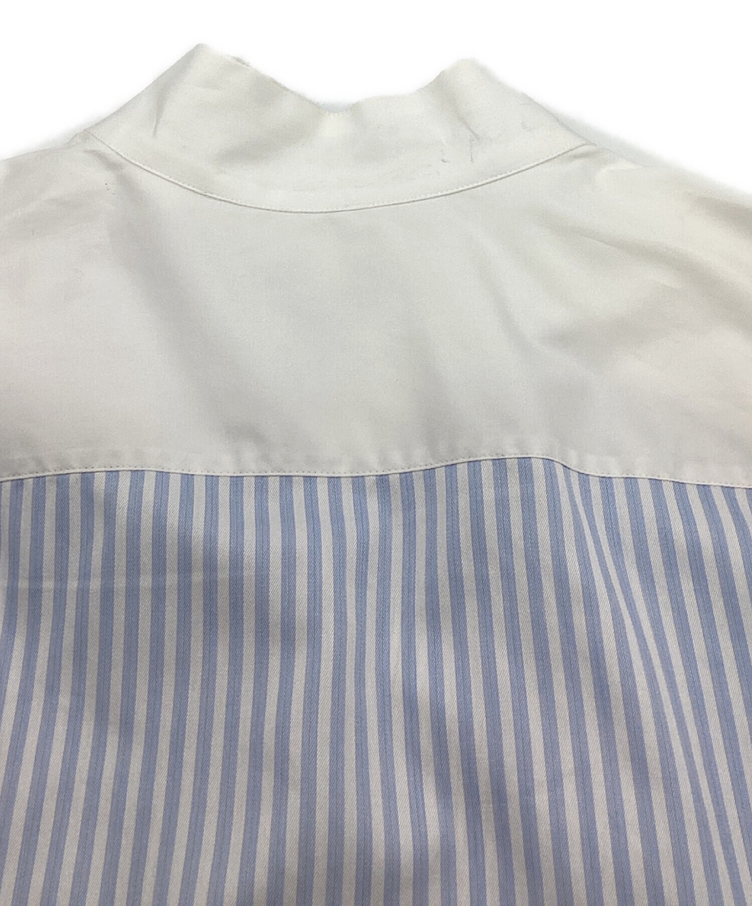 中古・古着通販】LOEWE (ロエベ) アシンメトリーストライプシャツ