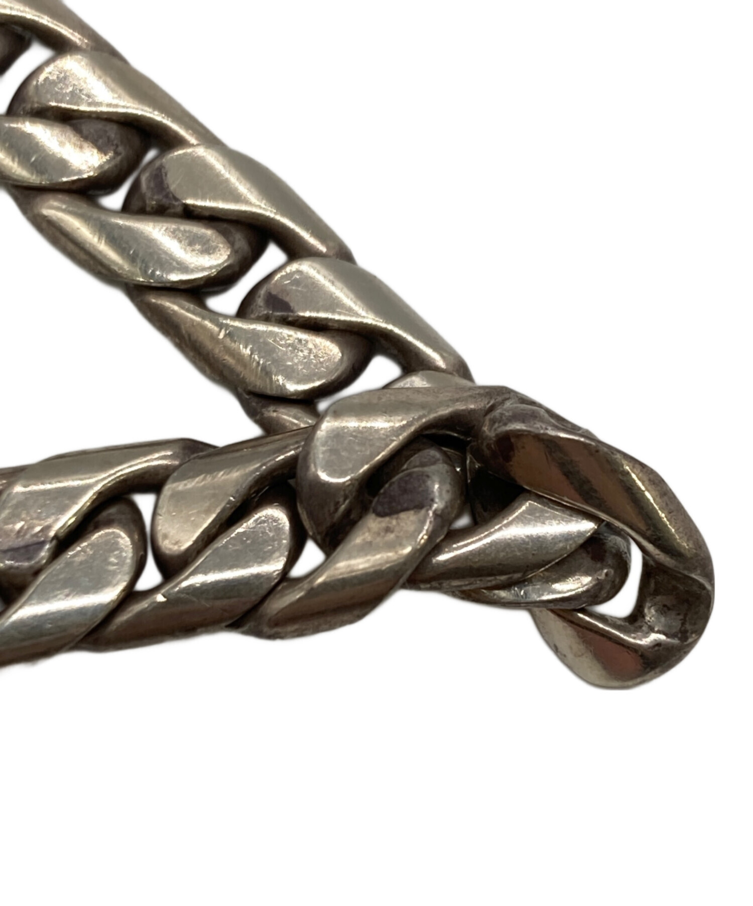 中古・古着通販】LAVER (ラバー) シルバーチェーンブレスレット / 9MM