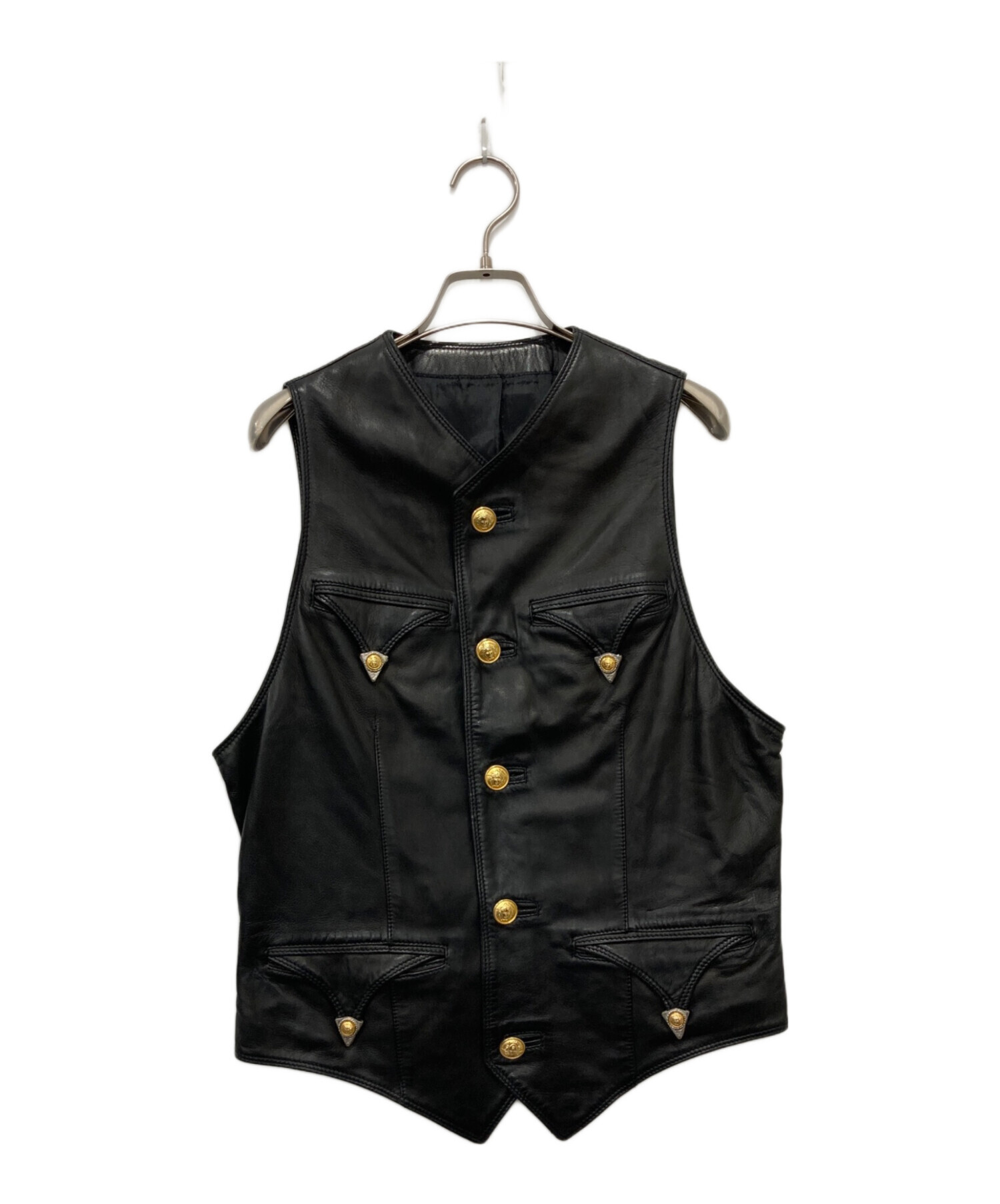 中古・古着通販】GIANNI VERSACE (ジャンニ・ヴェルサーチ) レザー