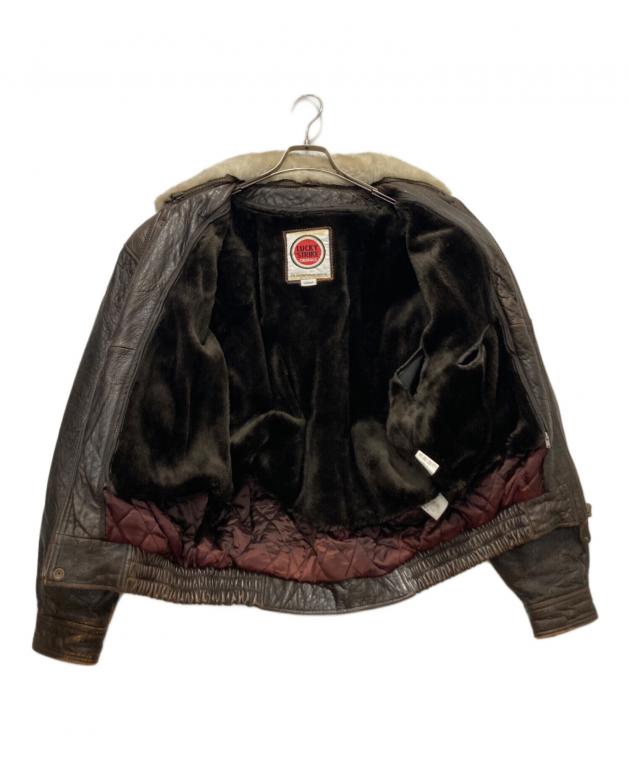 中古・古着通販】LUCKY STRIKE (ラッキーストライク) G-1レザー