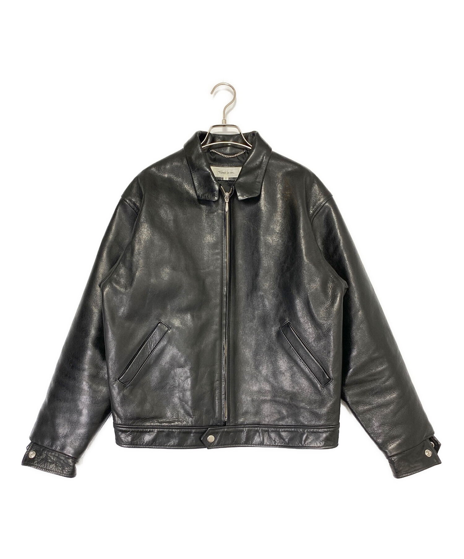中古・古着通販】Time is on (タイムイズオン) ZIA'S LEATHER JKT