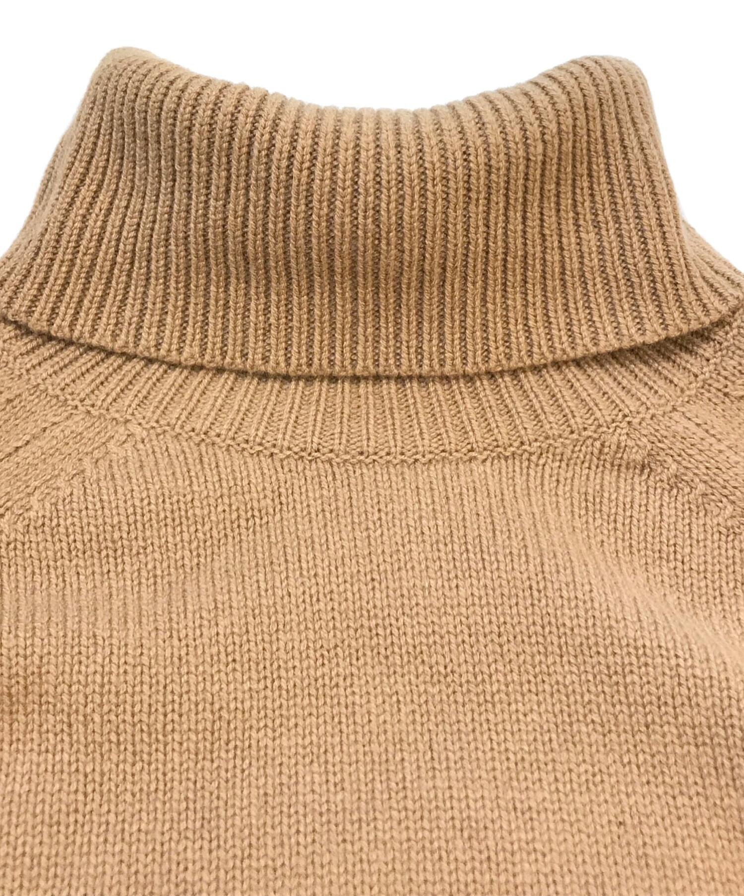 極美品 セオリー カシミヤ100% タートルネックニット ブラウン