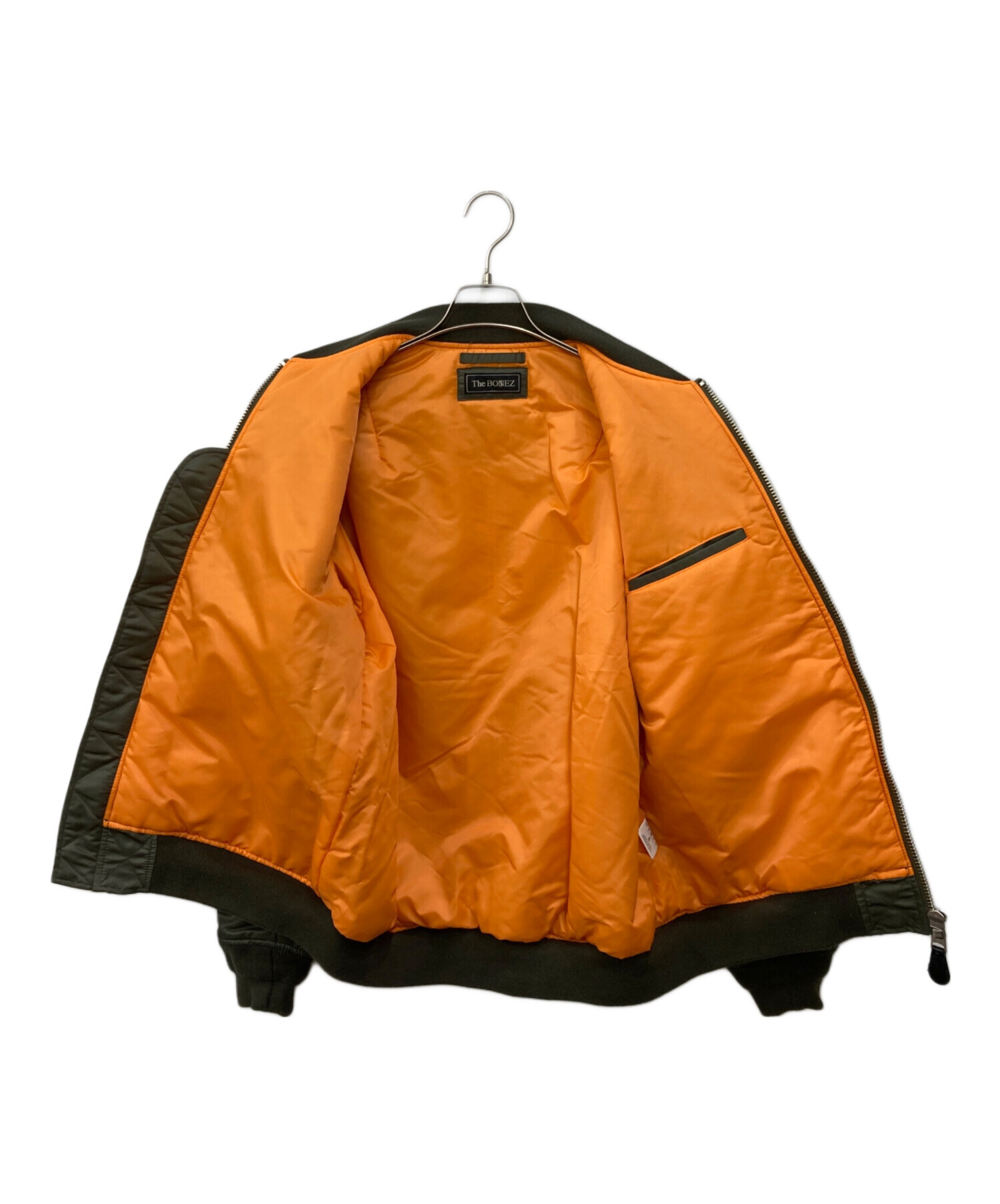 中古・古着通販】The BONEZ (ザボーンズ) MA-1ジャケット カーキ