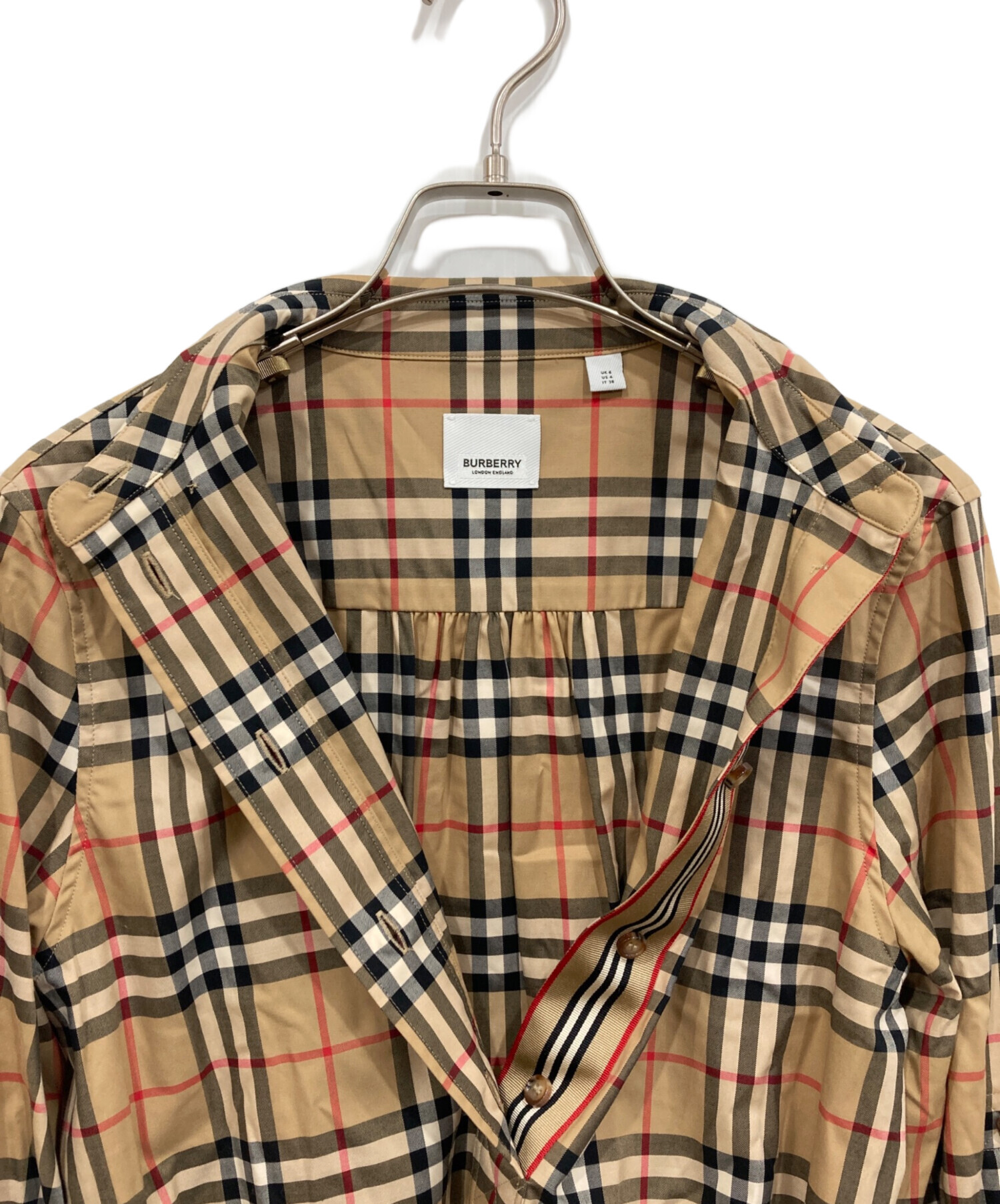中古・古着通販】BURBERRY (バーバリー) ノバチェックワンピース