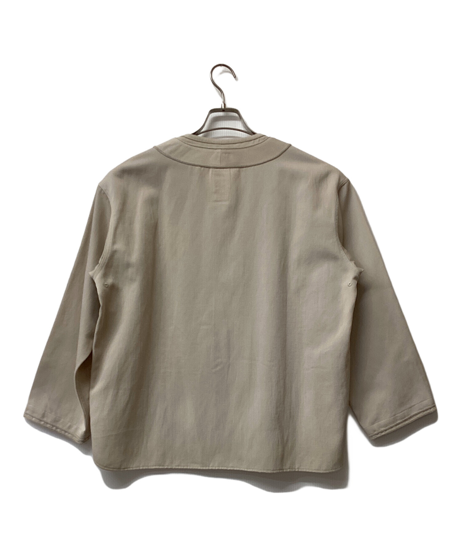 中古・古着通販】VISVIM (ビズビム) VISVIM DUGOUT SHIRT L/S ベージュ