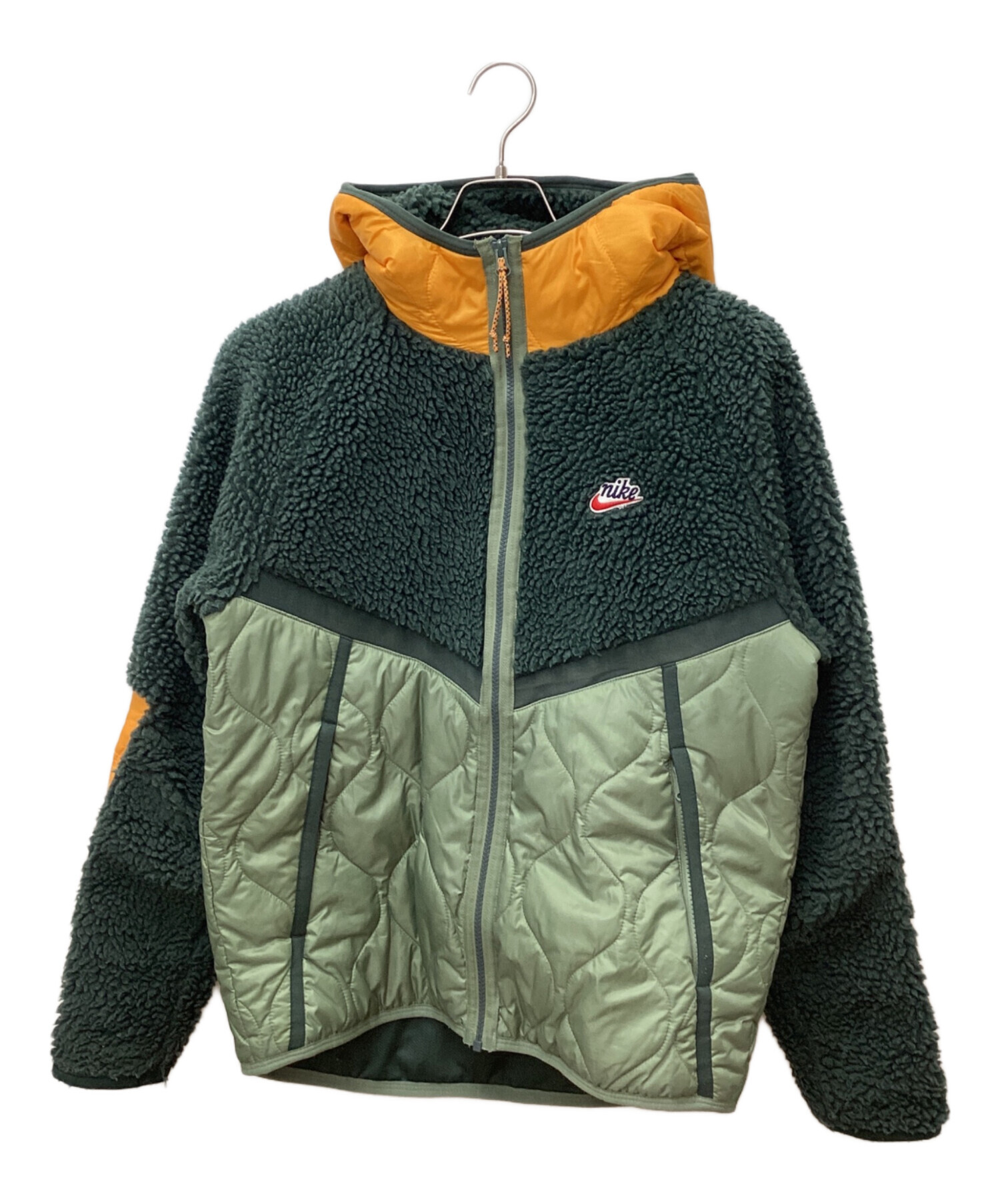 中古・古着通販】NIKE (ナイキ) ボアフリース キルティングジャケット