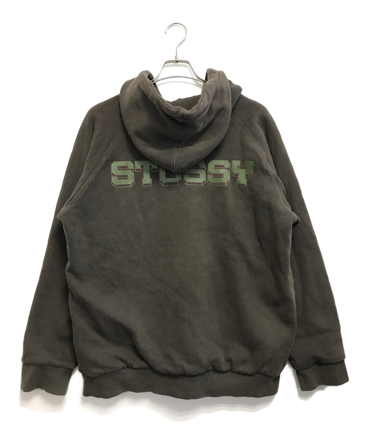 中古・古着通販】stussy (ステューシー) 裏サーマルジップパーカー