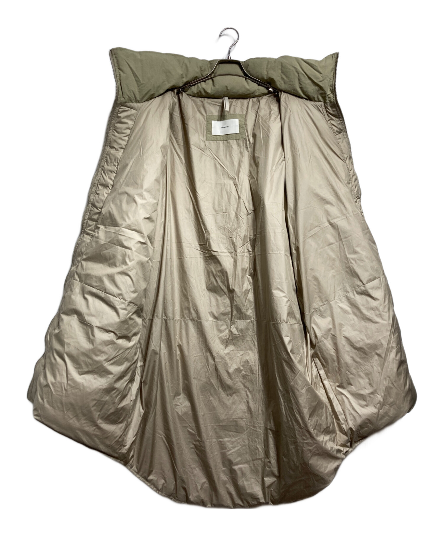 中古・古着通販】TODAYFUL (トゥデイフル) Monster Down Coat ベージュ