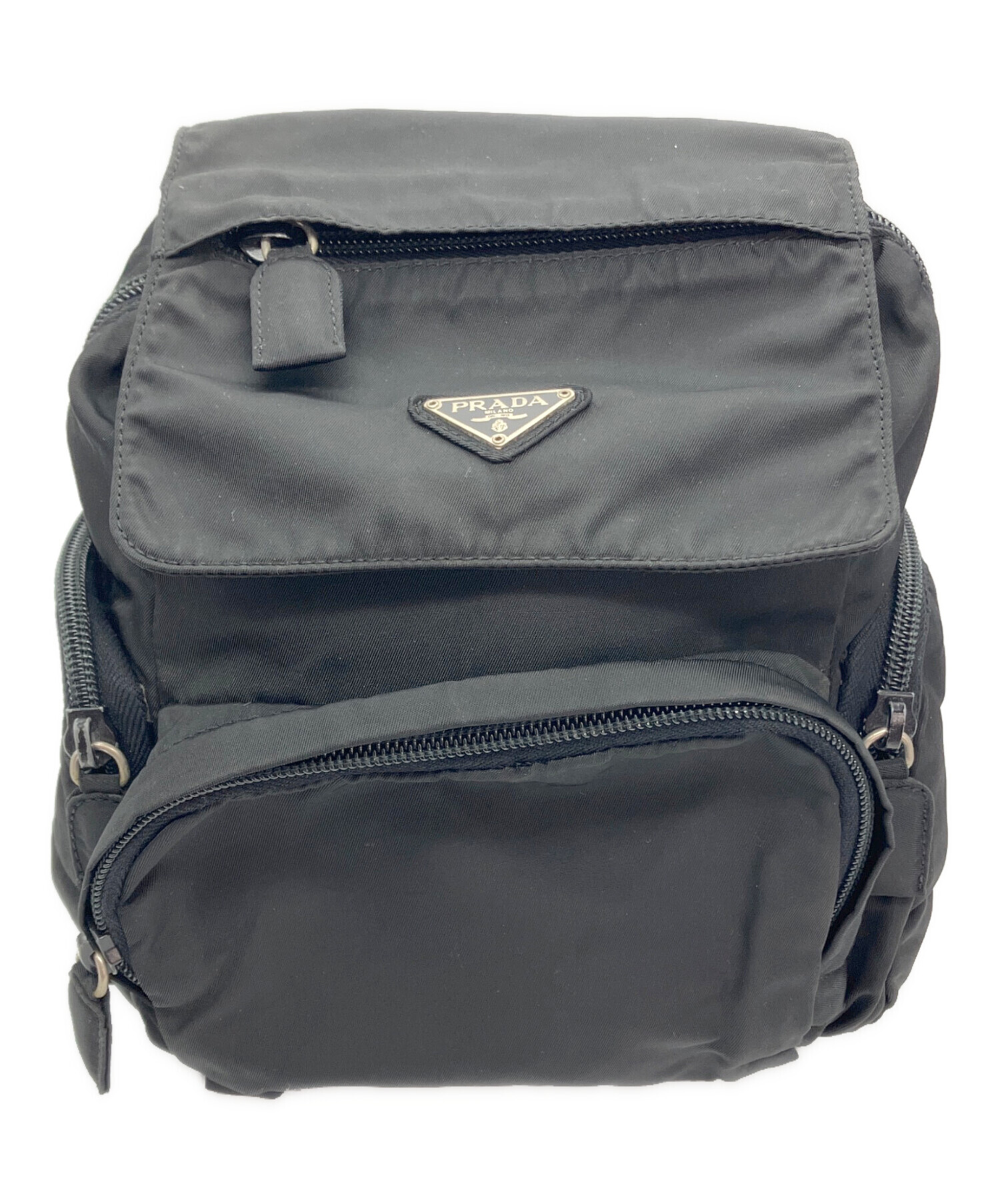 中古・古着通販】PRADA (プラダ) 三角ロゴ ナイロン ミニリュック