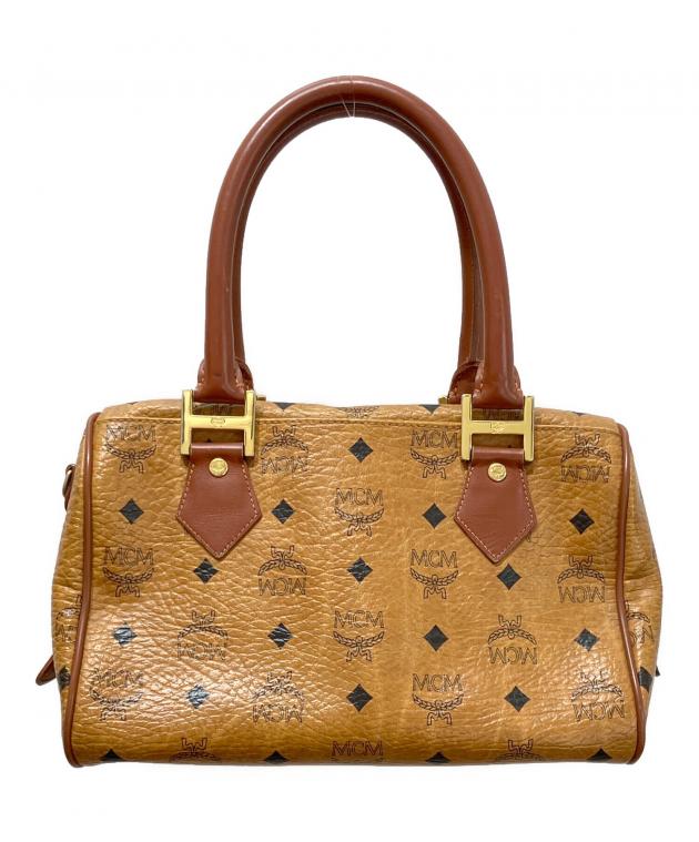 中古・古着通販】MCM (エムシーエム) ボストンバッグ ブラウン