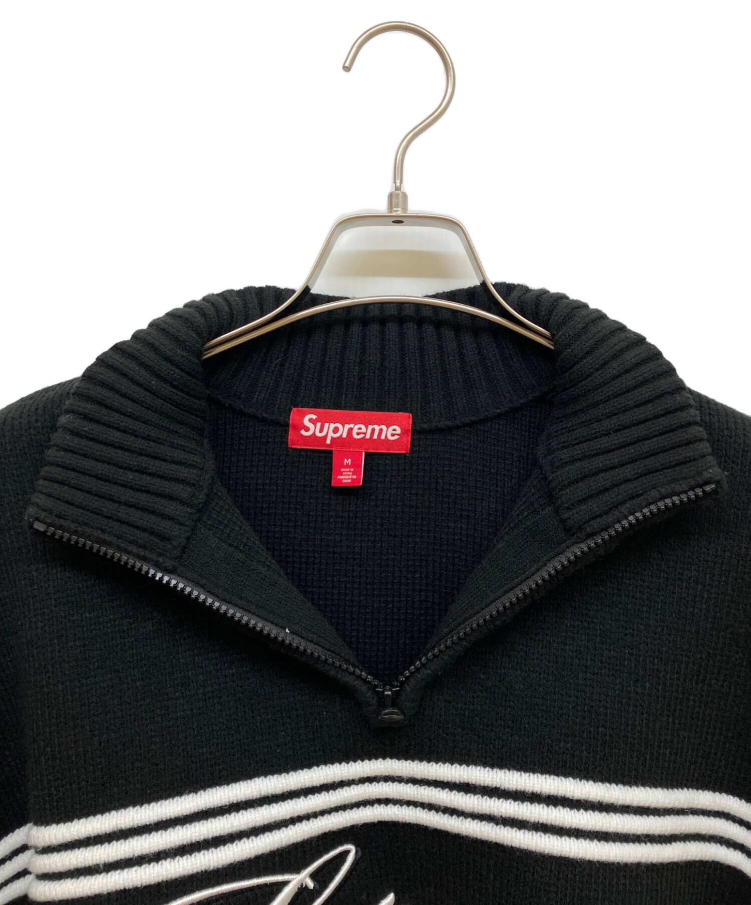 中古・古着通販】SUPREME (シュプリーム) 25AW Script Stripe Half Zip