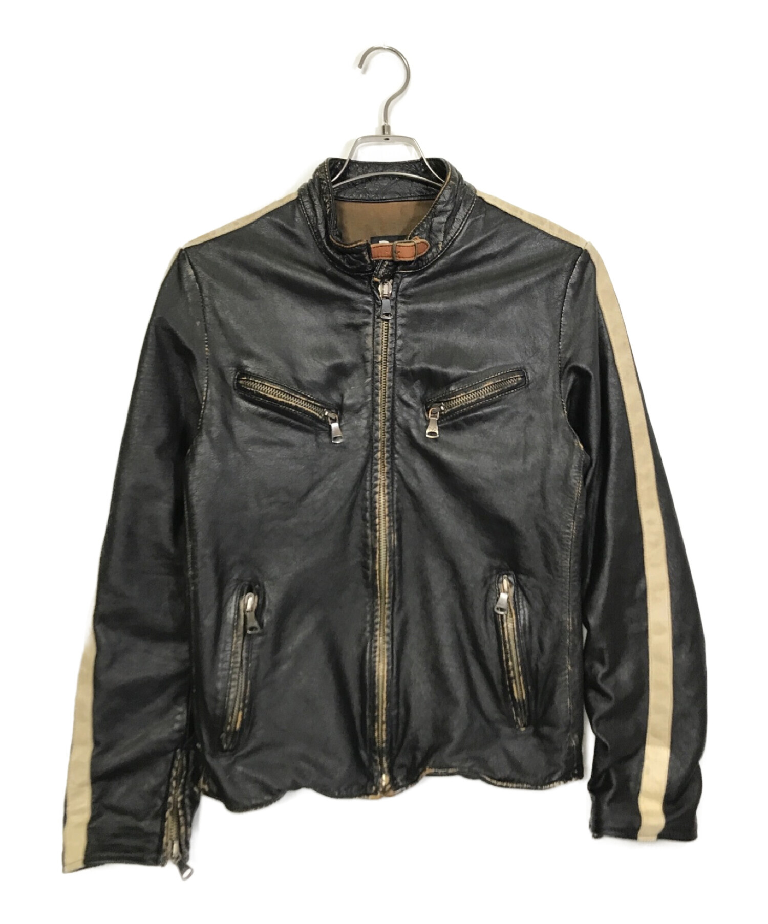Dolce & Gabbana レザーライダースジャケット(サイズ48)