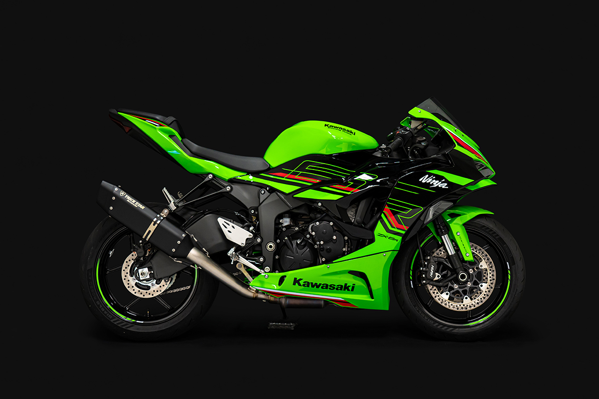 トリックスター / Ninja ZX-6R (24-26)スポーツコンバートマフラーIKAZUCHI