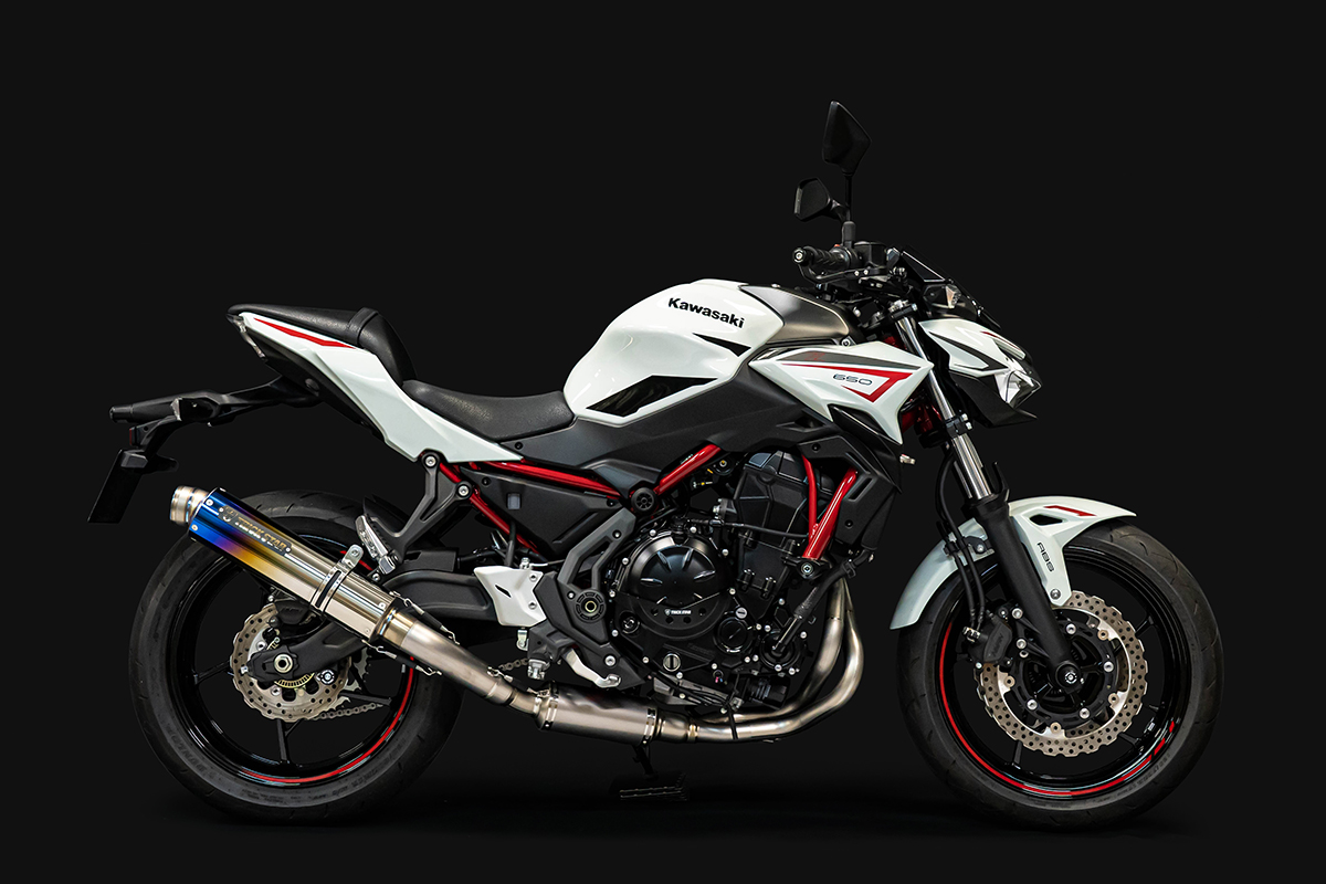 トリックスター / Z650(22) 政府認証フルエキゾーストマフラー
