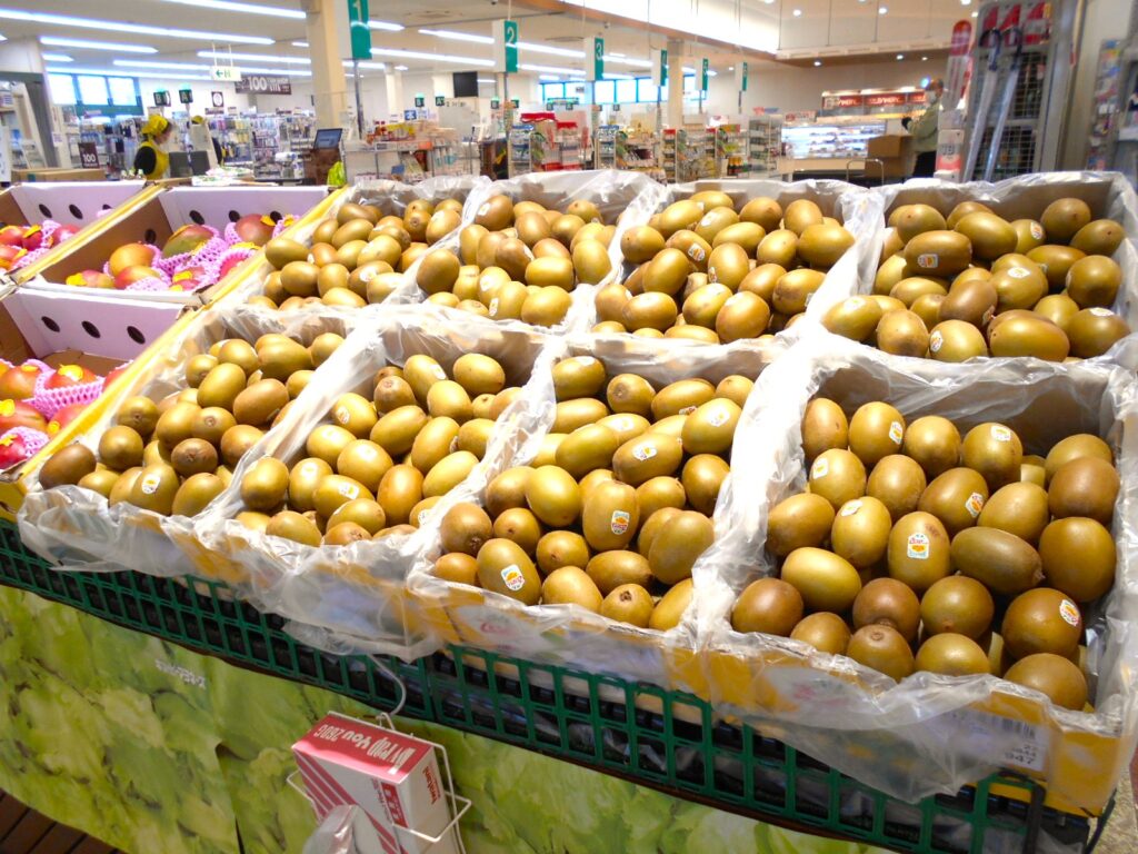 ニュージーランド産キウイフルーツの爽やかな甘さをデザートに