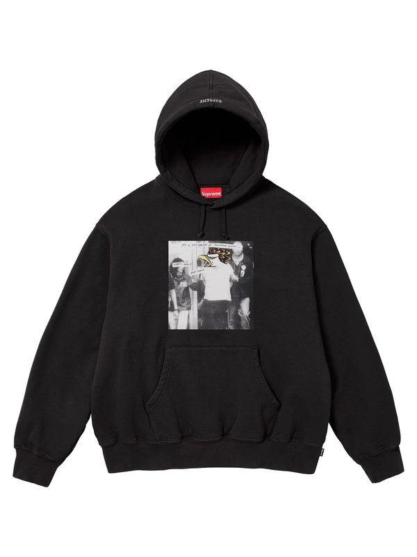 Supreme Illegal Business Controls America Hooded Sweatshirt
