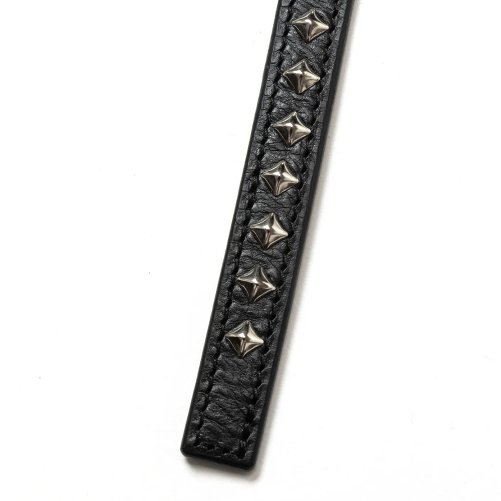 キャリー スタッズ レザー ショート キーリング | CALEE STUDS LEATHER