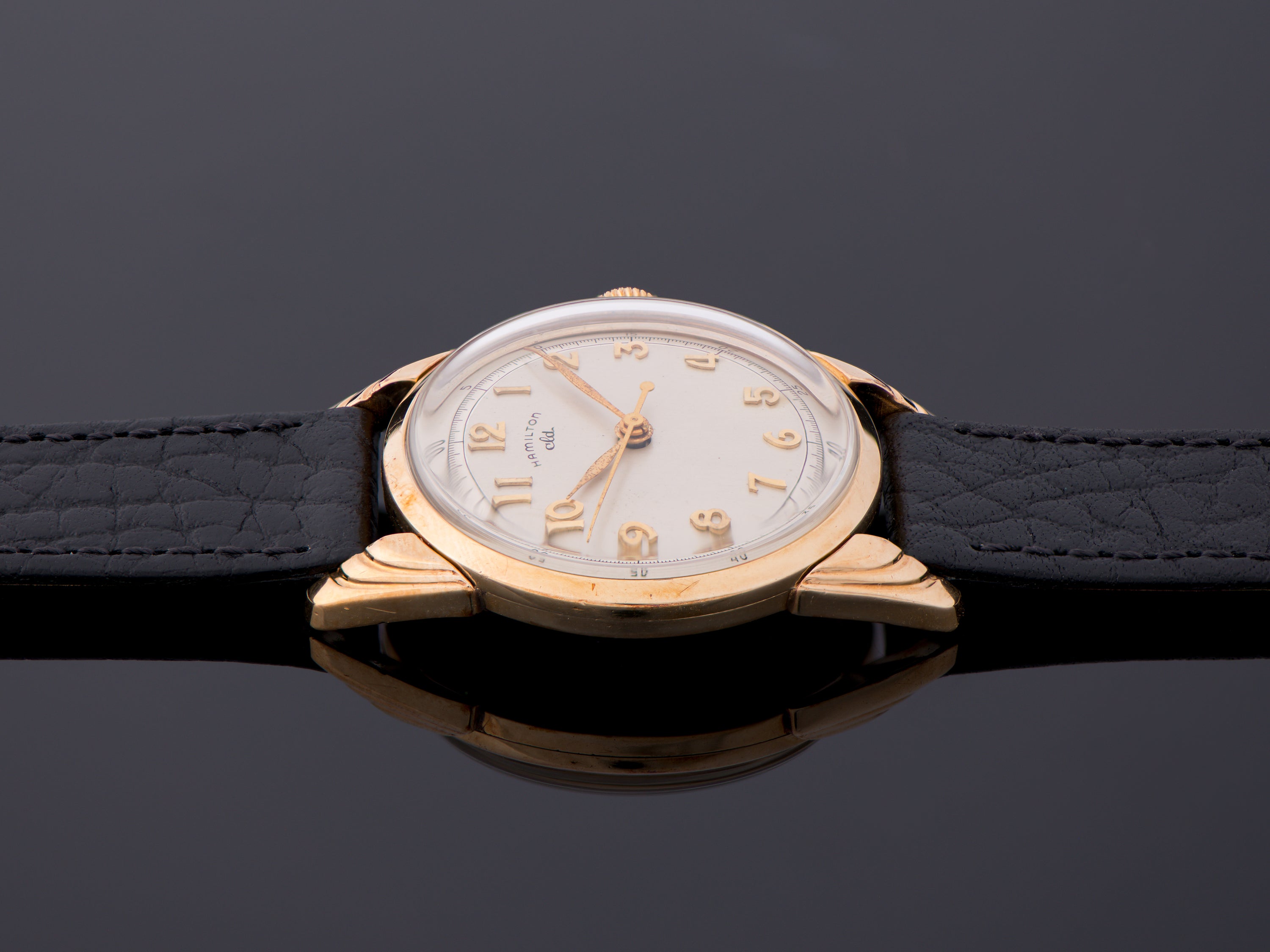 Hamilton Lyndon 10K Gold Filled Watch