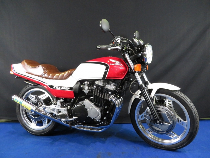 CBX550F RPM管新品 茶タックロール｜SOLD OUT｜旧車・絶版バイクなら