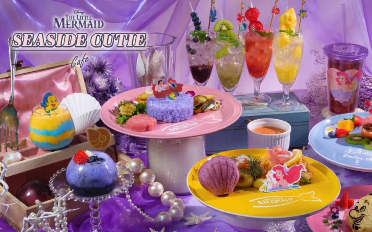 期間限定！名シーンを彷彿とさせる「リトル・マーメイド」のカフェが