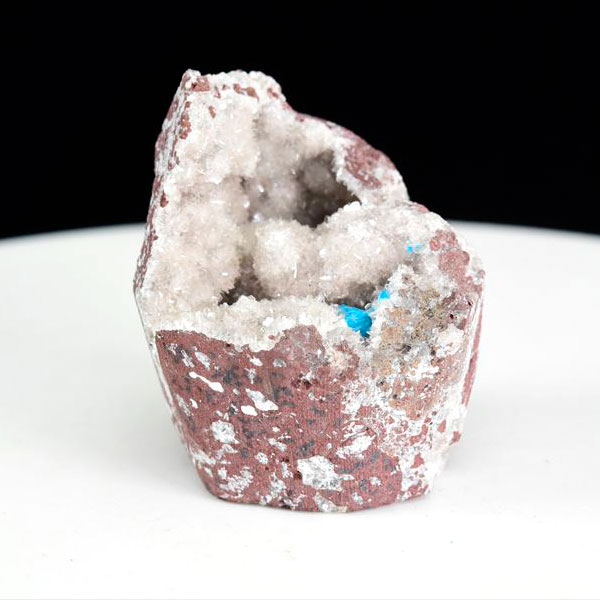 カバンサイト 母岩付き 結晶原石｜インド・プネー産｜カバンシ石