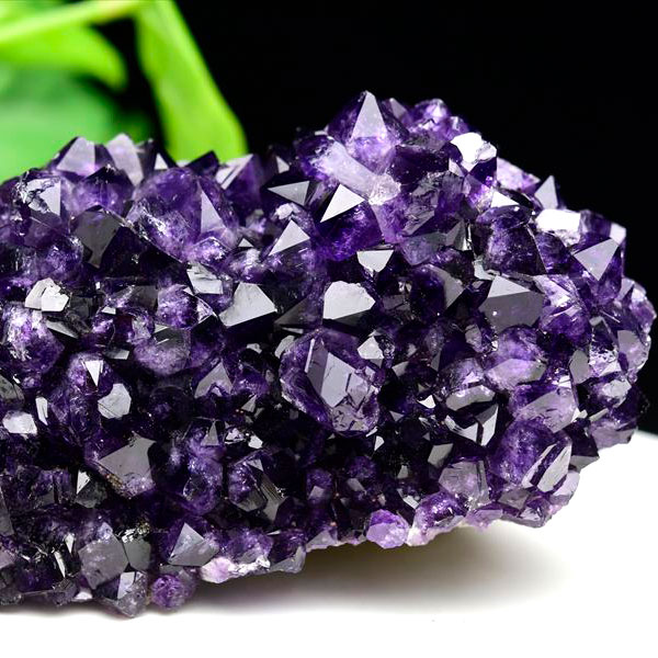 フラワーアメジスト クラスター 原石 ウルグアイ産 紫水晶 スタラクタイト