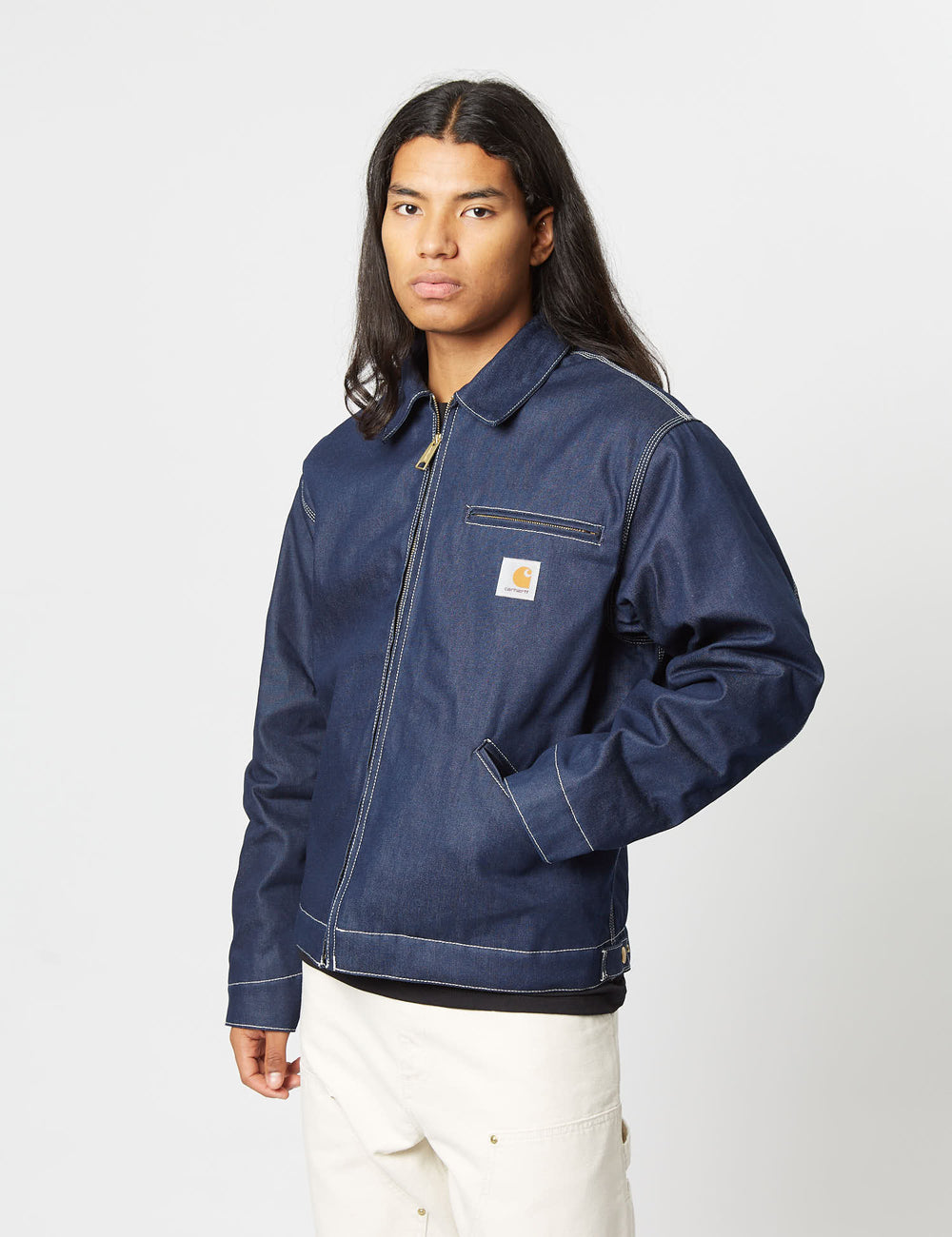Carhartt-WIP OG Detroit Jacket (Norco Denim) - Blue | URBAN EXCESS.