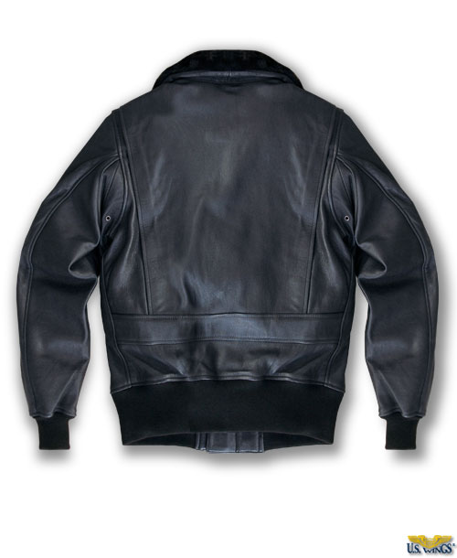 Cooper Goatskin G-1 Jacket w/ Removable Collar - US Wings