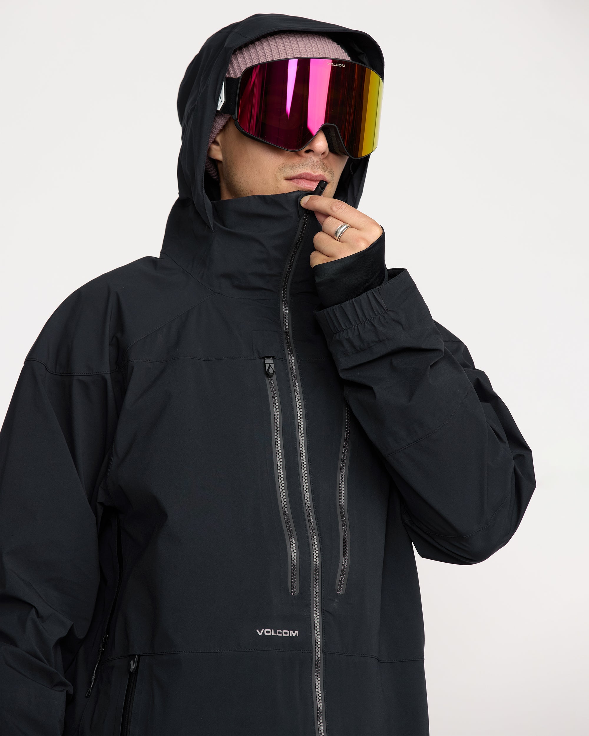 Guch Stretch Gore-tex Jacket - Black - Men - Volcom UK – Volcom