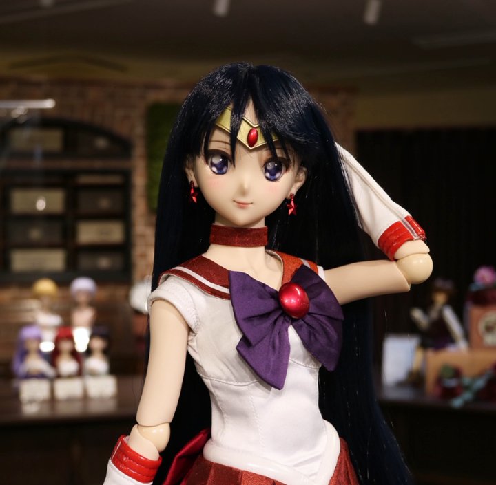 DDS セーラーマーキュリー」&「DDS セーラーマーズ」展示中♪ | ドール
