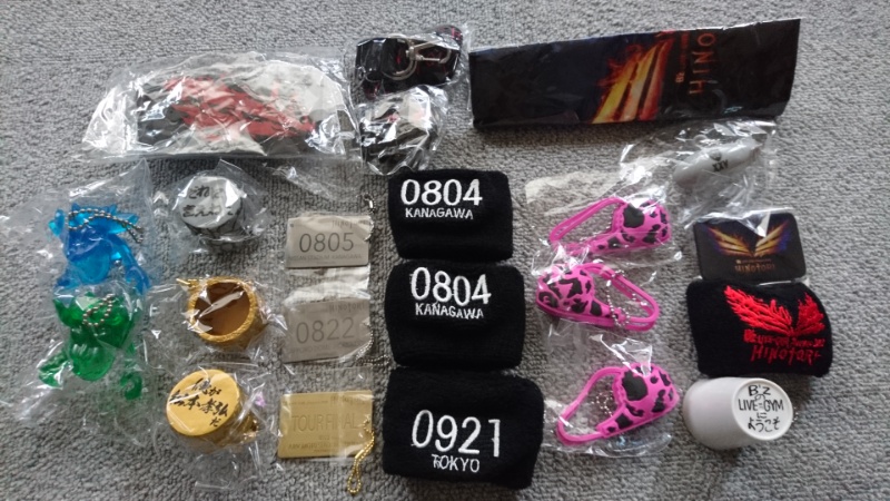 ガチャガチャ報告】 B'z LIVE-GYM Pleasure 2018 -HINOTORI- 味の素