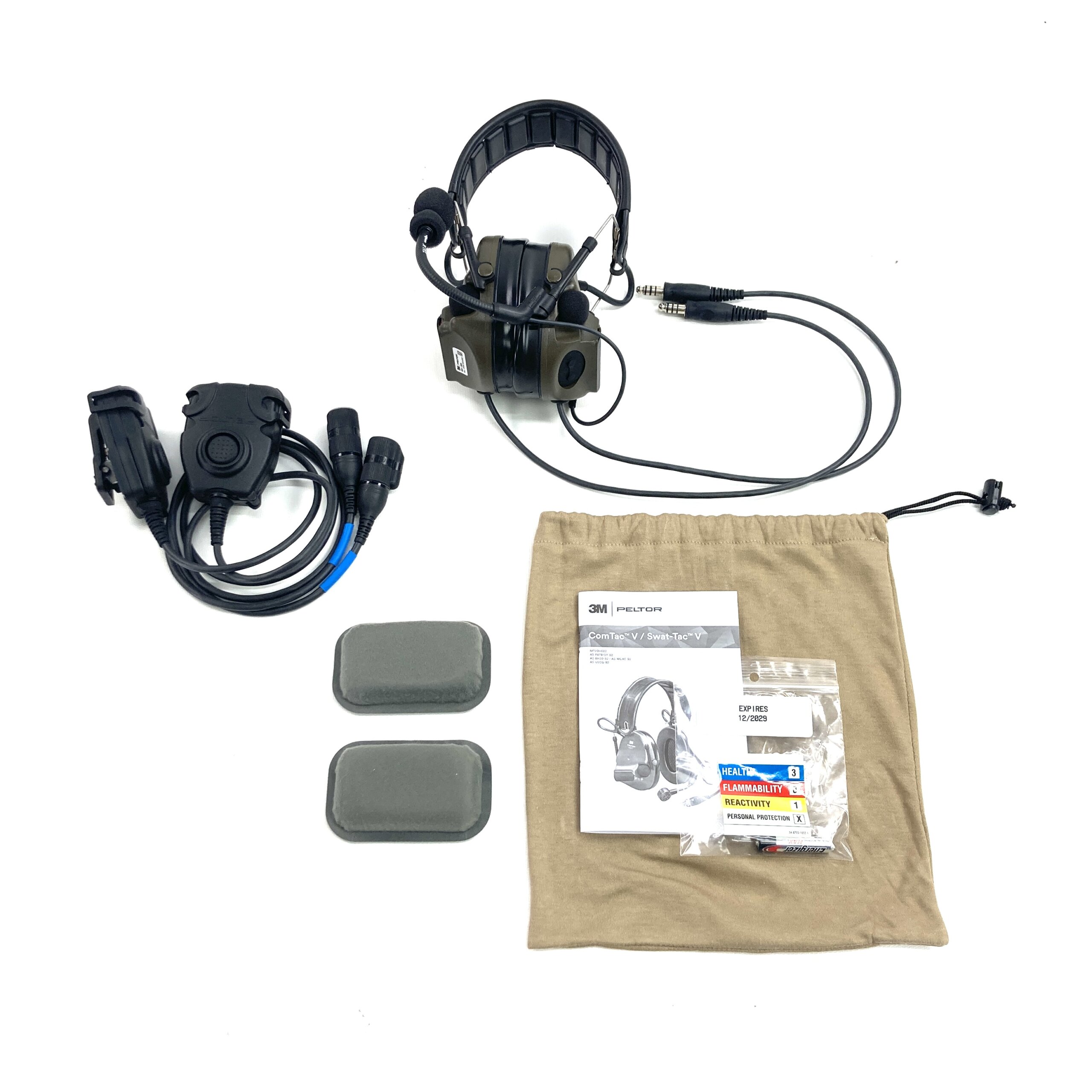 3M Peltor COMTAC V Dual Comm Kit - Venture Surplus