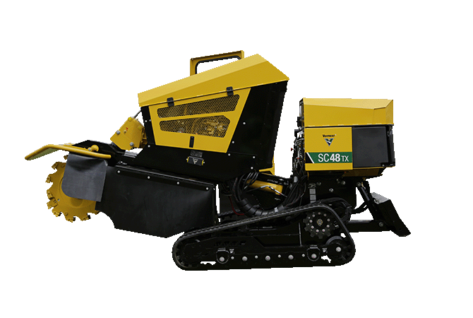 Vermeer SC48TX Stump Cutter for Tough Jobsites & Tight Spaces