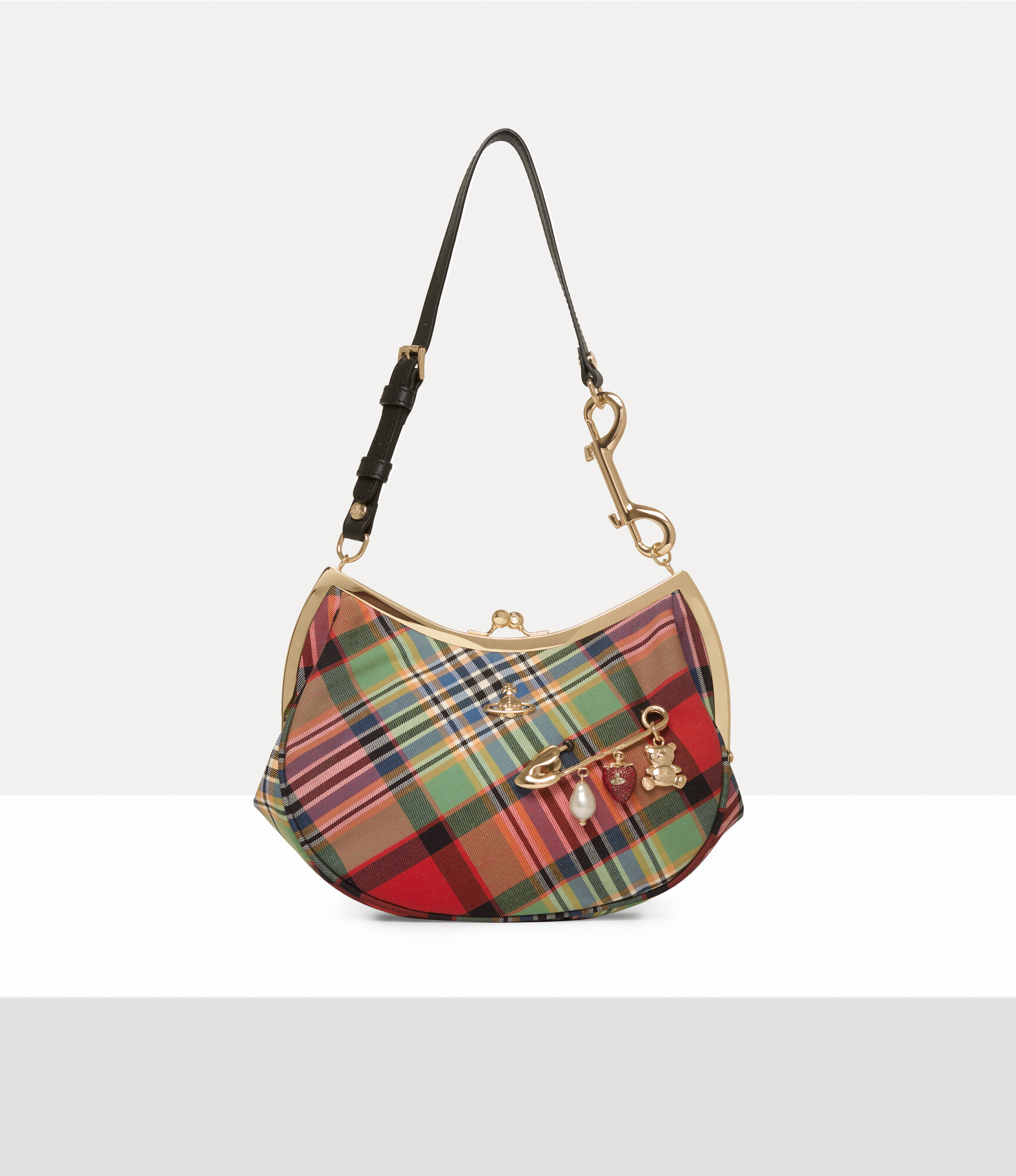 vivienne westwood シルク TARTAN LARGE シュシュ Vivienne Westwood