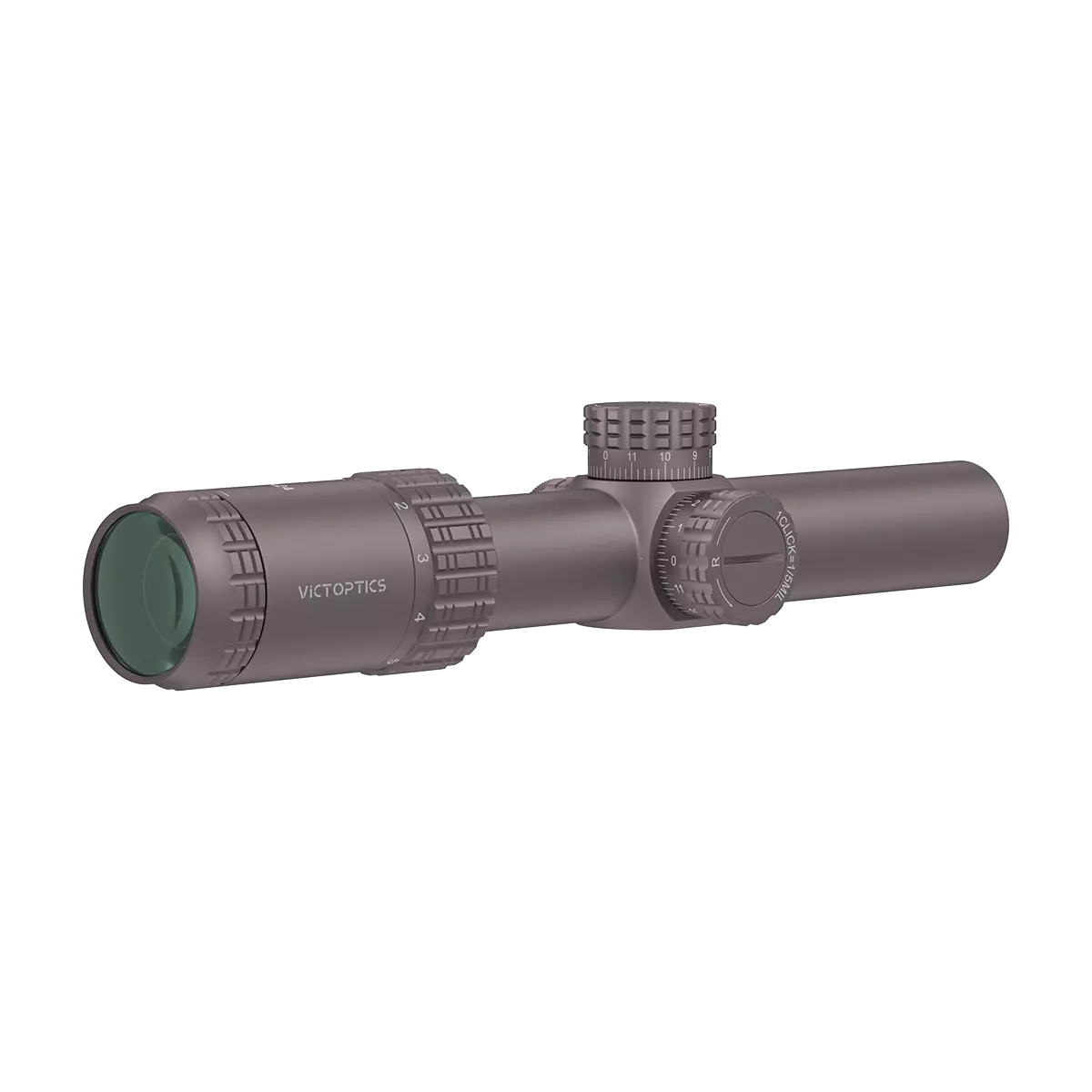 S6 1-6x LPVO SFP Best Coyote FDE Brown Rifle Scope