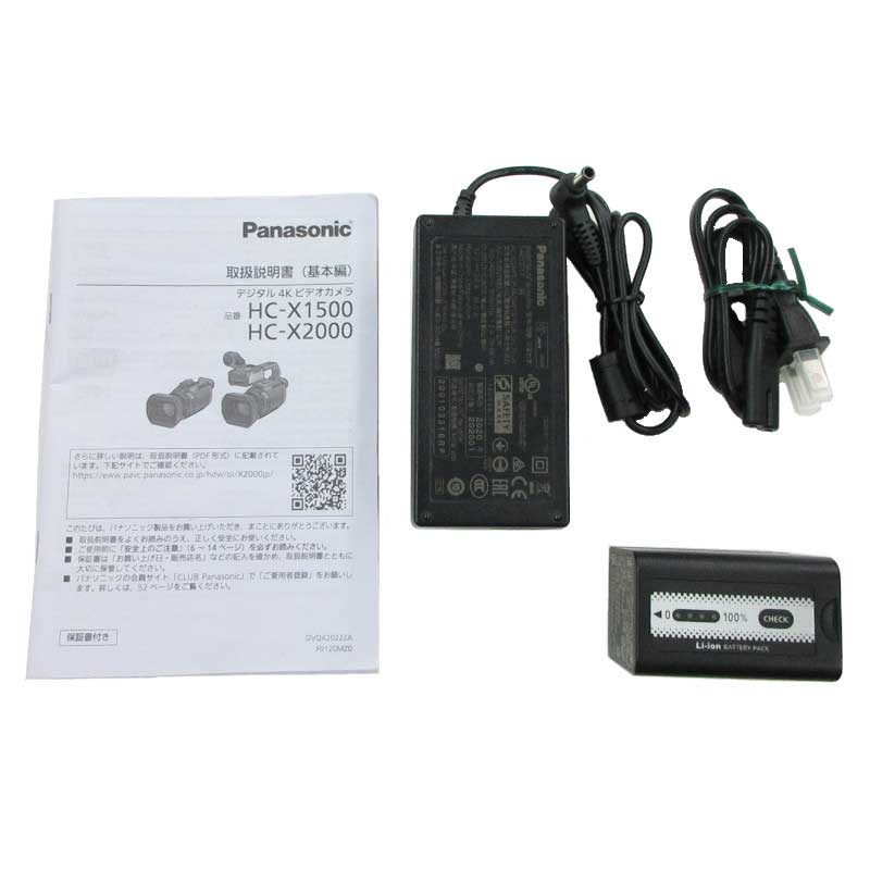 HC-X1500 中古品】 Panasonic デジタルビデオカメラ ｜ ビデオカメラ