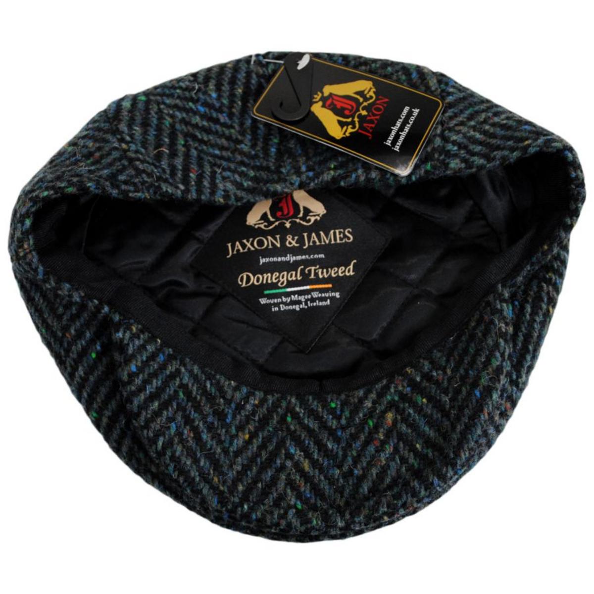 Stravalley Donegal Tweed Wool Ivy Cap – Village Hat Shop