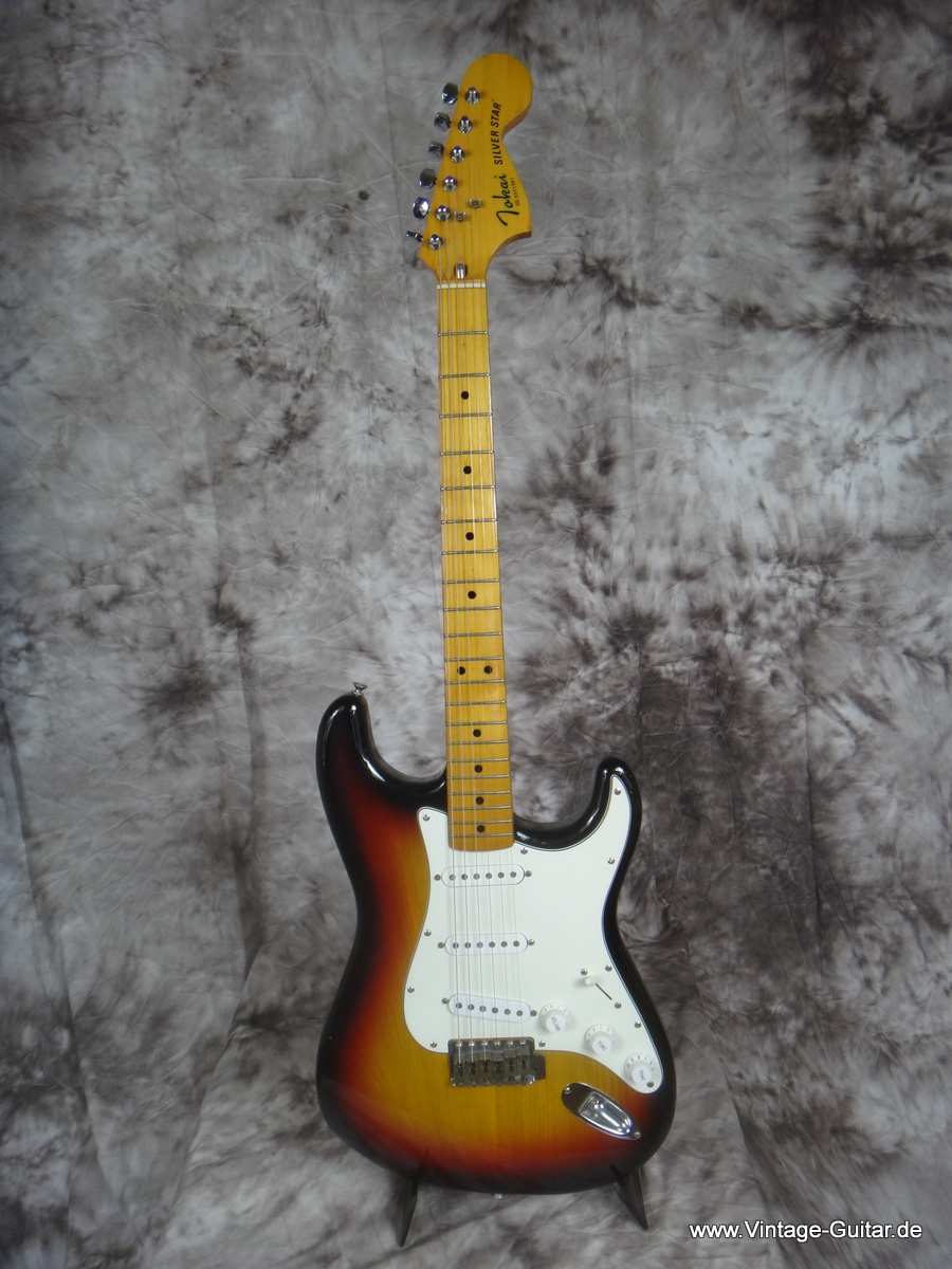 Tokai Silver Star 1980 Sunburst Guitar For Sale Vintage Guitar
