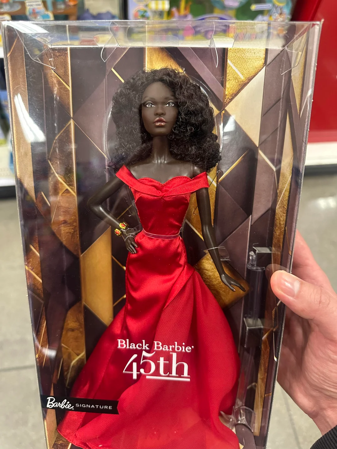 Barbie Signature Black Barbie 45th anniversary doll - YouLoveIt.com