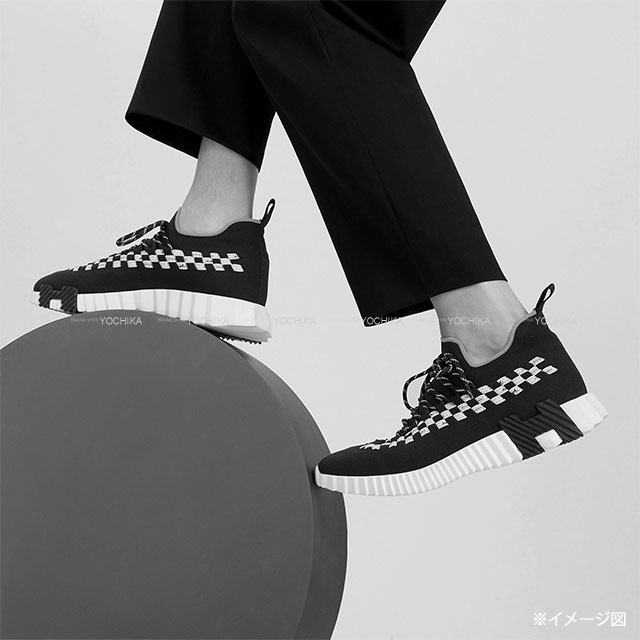 HERMES エルメス スニーカー フレックス マルチカラー/グリ/シレックス