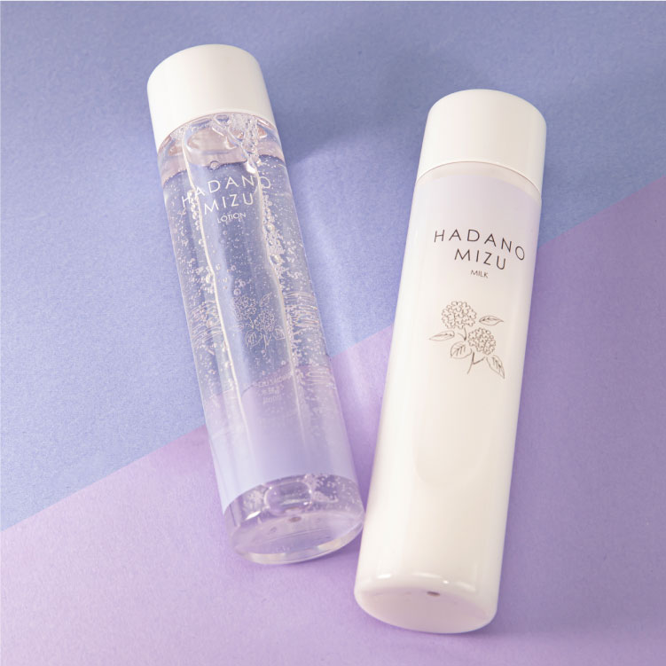 新発売】秦野名水を活用したスキンケア HADANOMIZU LOTION／MILK