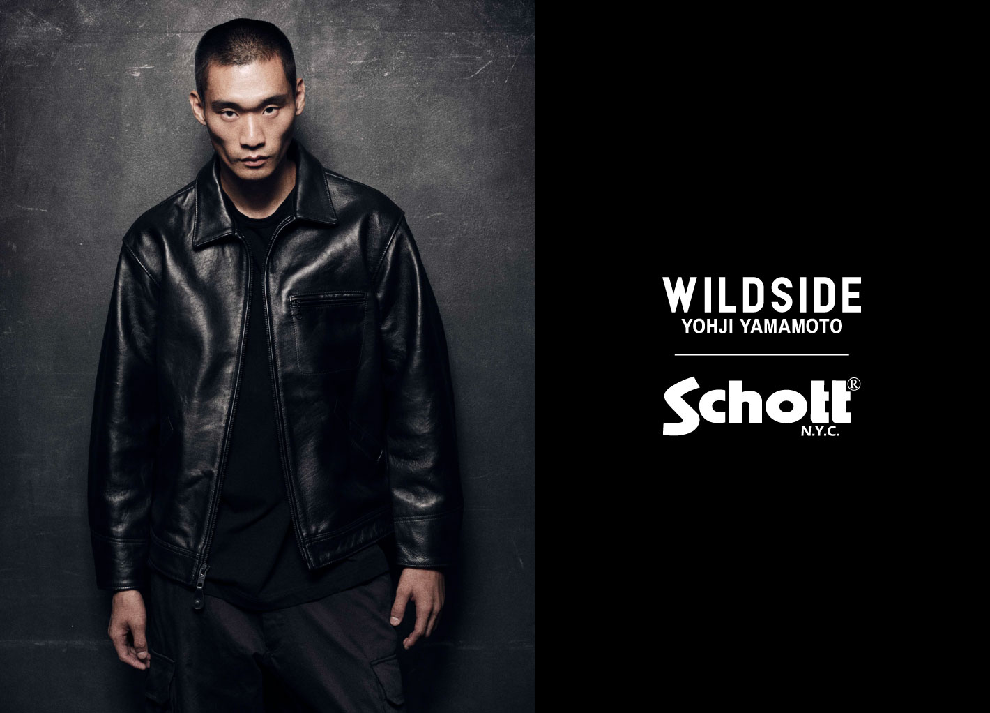 WILDSIDE YOHJI YAMAMOTO × Schott Collaboration Collection | Yohji